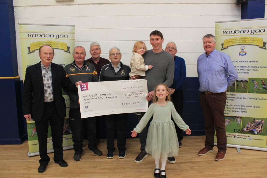 Rebels Bounty draw December 2023 Winner - Colm Bambury